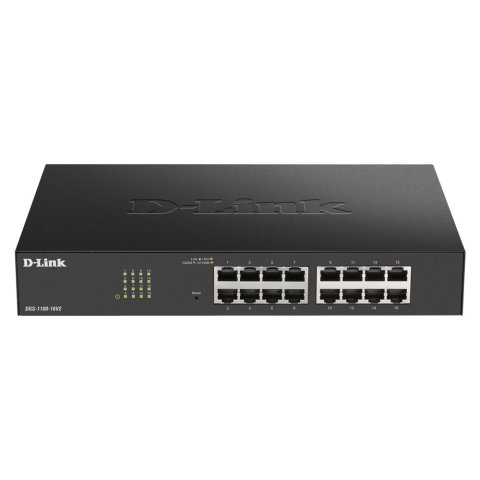 Switch Semigestionable D-link Dgs-1100-16v2 e 16p Giga Rack