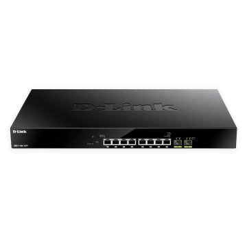 Switch Semigestionable D-link Dms-1100-10tp 8p 2.5g + 2p 10g   1g Sfp Poe (budget 240w) Rack 2