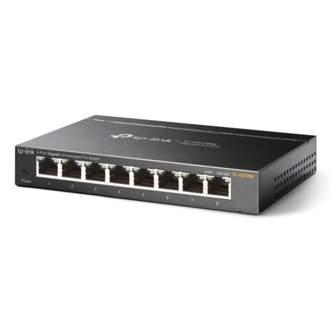 Switch Semigestionable Tp-link Sg108e 8p Giga Carcasa Metalica