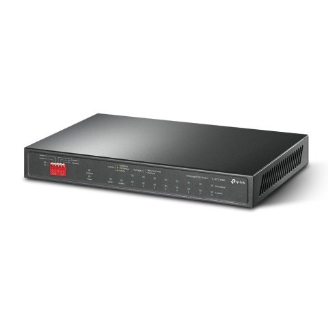 Switch Semigestionable Tp-link Sg1210mp 9p De Los Cuales 8p Giga Poe poe+ 1p Giga Sfp Rj45 Alimentacion Poe 123w Rack 19" 1u