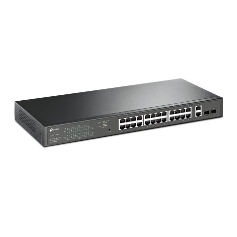 Switch Semigestionable Poe+ Tp-link Tl-sg1428pe 28p Giga De Estos 24p Poe+ (250w) 2p Giga Sfp
