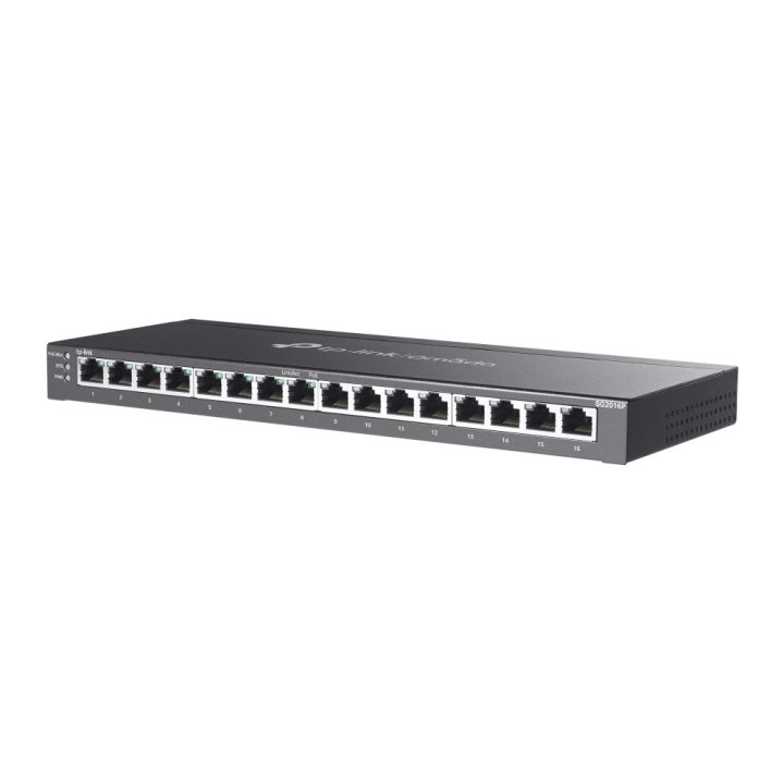 Switch Gestionable Poe+ Tp-link Tl-sg2016p 16p Giga De Estos 8p Poe+ (120w) Integracion Por Omada Sdn
