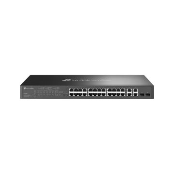 Switch Semigestionmble Jetstram Tp-link Sl2428p 24p Poe+ 10 100 Y 2 Puertos Giga + 2 Puertos Combo Gigabit