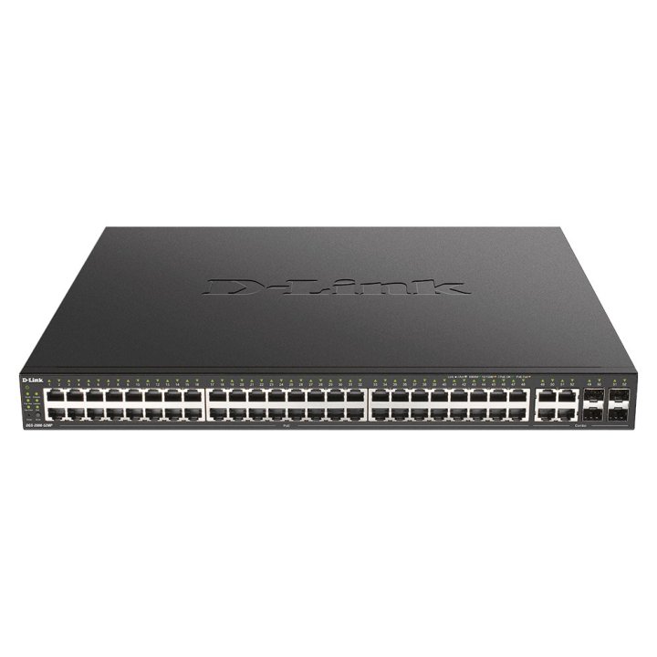 Switch Gestionable D-link L2 l3 Dgs-2000-52mp 48p Giga Poe (370w) + 4p Combo Sfp