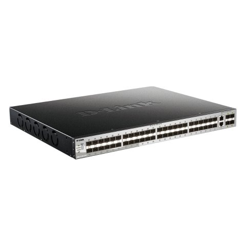 Switch Gestionable L3 D-link Stackable Dgs-3130-54s e 48p Sfp+ 2p 10g + 4p 10g Sfp+