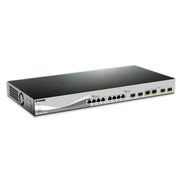Switch Gestionable L2 D-link Dxs-1210-10tc 8-port 10gbase-t, 2-port Sfp+, 2-port 10gbase-t sfp+ Combo Multi-gigabit