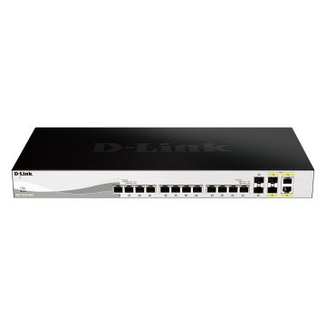 Switch Gestionable L2 D-link Dxs-1210-16tc 12p 10g + 2p 10g Sfp+ + 2p Sfp Combo Rack 2