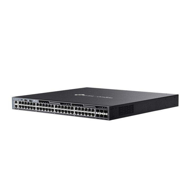 Switch Gestionable L3 Tp-link Sg6654xhp 48p Gigabit Con 6 Slots Sfp+ 10g Puerto De Consola Rj45 usb-c Rack 1u 19"