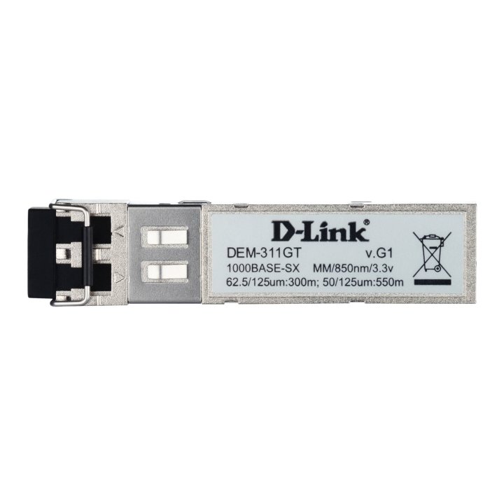 Transceiver D-link Dem-311gt Giga Multimodo Lc 3,3v Hasta 550m