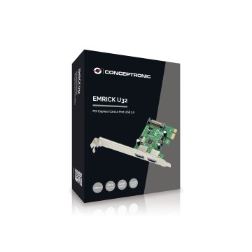 Controladora Conceptronic Pci Express 2 Puertos Usb 3.0 Emrick U32 