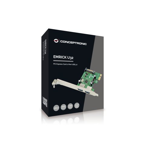 Controladora Conceptronic Pci Express 2 Puertos Usb 3.0 Emrick U32 
