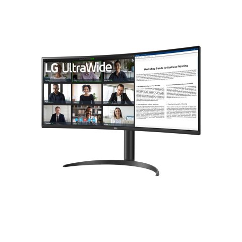 Monitor 34" Ultrawide Curvo Hdmi Displayport Lg 34wr50qk-b Wqhd 3440x1440 Vesa 100x100