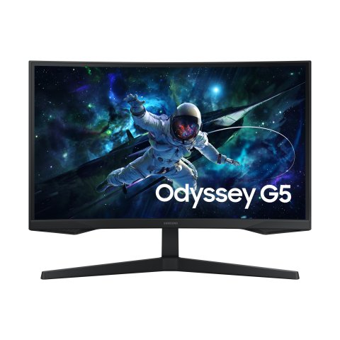 Monitor 27" Curvo Hdmi Displayport Samsung  Ls27cg554euxen G6 2560x1440 165hz 1ms 1000r Amd F