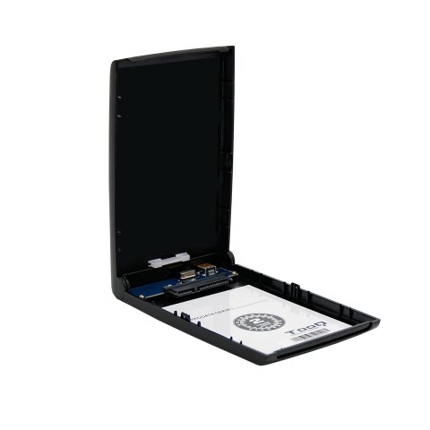 Caja Externa 2.5" Usb 3.0 Tooq Tqe-2526b 9,5 12,5mm Sata Usb 3.0 Negra