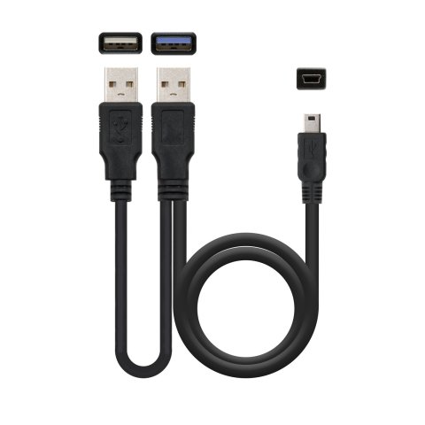 Caja Externa 2.5" Usb 3.0 Tooq Tqe-2526b 9,5 12,5mm Sata Usb 3.0 Negra