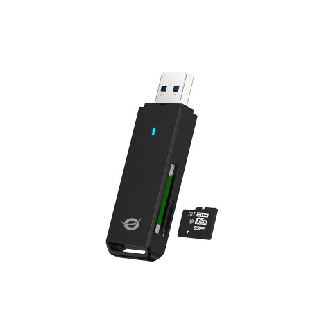 Card Reader Externo Conceptronic Bian02b Usb 3.0 Sd sdhc sdxc Microsd tflash