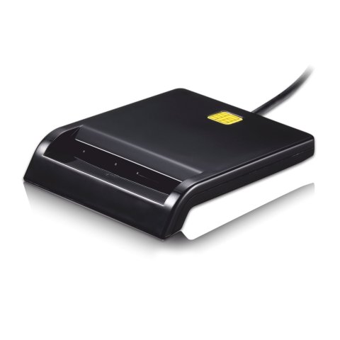 Lector Externo De Dnie Tooq Tqr-210b Usb 2.0 Color Negro