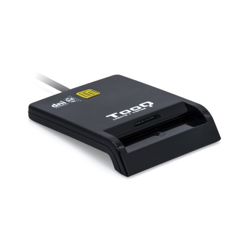 Lector Externo De Dnie Tooq Tqr-211b Usb-c Color Negro
