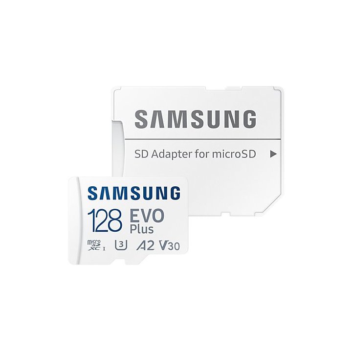 Memoria Sd Micro 128gb Samsung Sdxc Evo Plus Clase 10 Con Adaptador A Sd Mb-mc128ka eu