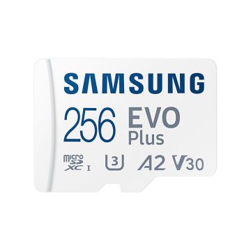 Memoria Sd Micro 256gb Samsung Sdxc Evo Plus Clase 10 Con Adaptador A Sd Mb-mc256ka eu