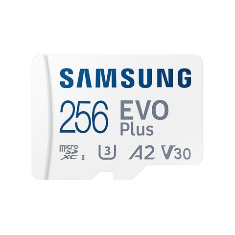 Memoria Sd Micro 256gb Samsung Sdxc Evo Plus Clase 10 Con Adaptador A Sd Mb-mc256ka eu