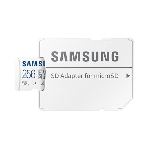 Memoria Sd Micro 256gb Samsung Sdxc Evo Plus Clase 10 Con Adaptador A Sd Mb-mc256ka eu
