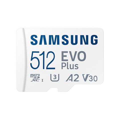 Memoria Sd Micro 512gb Samsung Sdxc Evo Plus Clase 10 Con Adaptador A Sd Mb-mc512ka eu