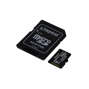 Memoria Sd Micro 512gb Kingston Clase 10 + Adaptador Canvas Select Plus 100mb s Sdcs2 512gb 2