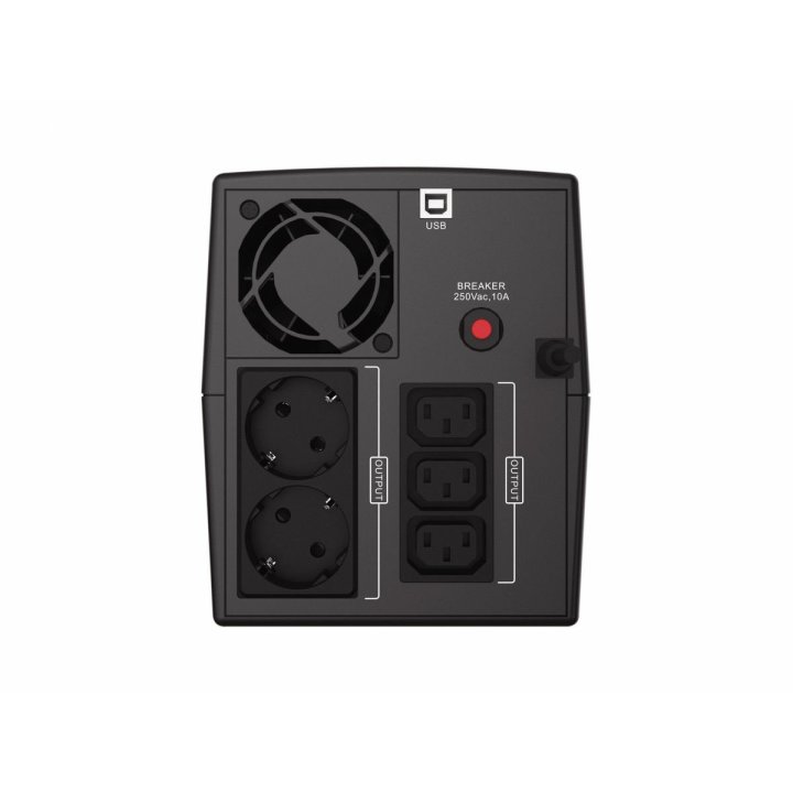 Sai Conceptronic 1500va   900w Offline 2xshucko, 3xiec Hid Usb, Rj45 In out Avr