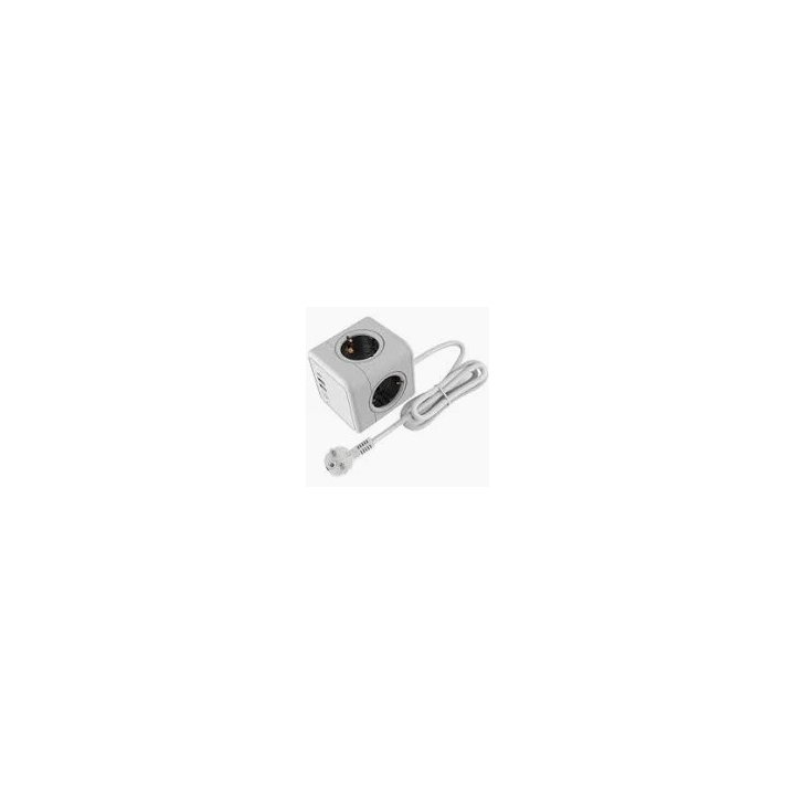 Powercube Original 2 Usb + 4 Tomas Corriente...