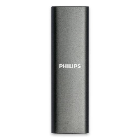 Disco M.2 Externo Philips 2tb Usb-c usb3.0 540mb Ultra Slim Gris