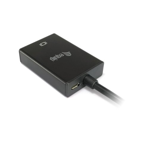 Adaptador Vga Macho A Hdmi Hembra Con Audio Jack 3.5" Equip 119038