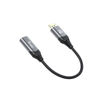 Cable Adaptador Displayport 1.2 A Hdmi Hembra 4k 0,15cm Equip 2