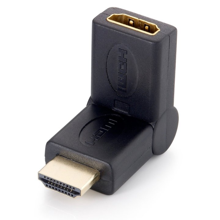 Adaptador Hdmi Equip Macho - Hdmi Hembra Pivotante 45º 118911