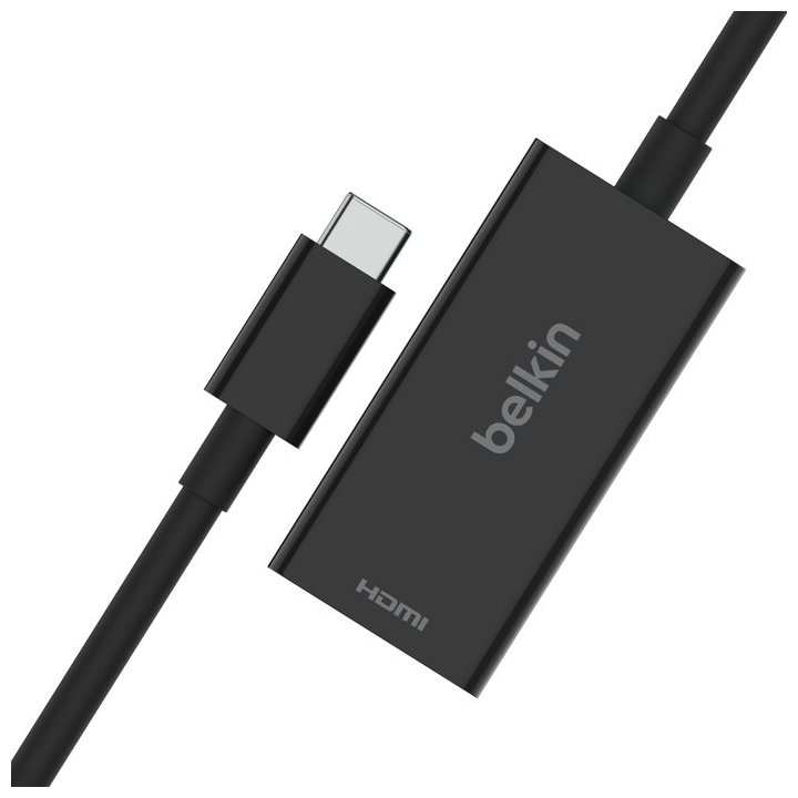Adaptador Belkin Avc013btbk Usb-c A Hdmi 2.1 8k 4k Hdr