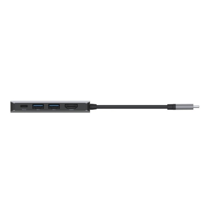 Adaptador Usb-c Belkin Avc006btsgy A 1xusb-c Pd3.0 2xusb 3.0 1xhdmi 4k 100w