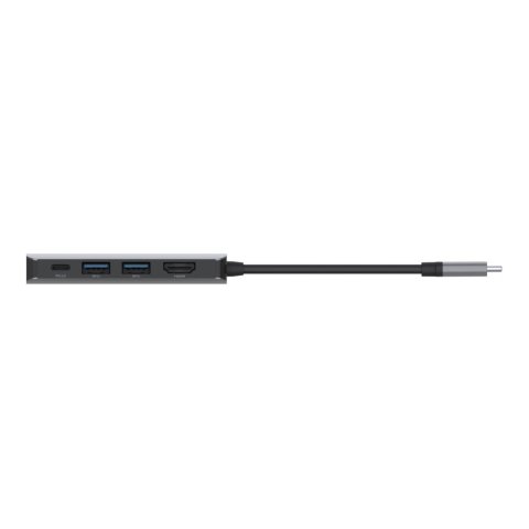 Adaptador Usb-c Belkin Avc006btsgy A 1xusb-c Pd3.0 2xusb 3.0 1xhdmi 4k 100w
