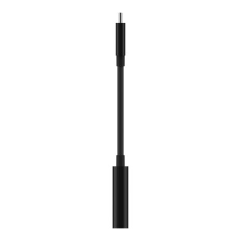 Adaptador Belkin F7u081btblk Usb-c De Audio Y Carga Color Negro