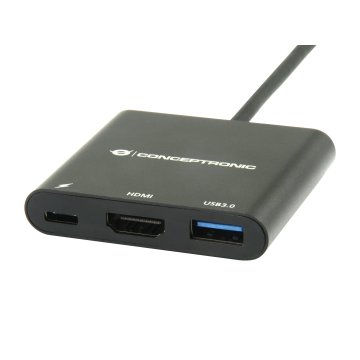 Docking Usb-c Conceptronic Donn01b A 1xhdmi Hembra 1xusb-c Pd 60w 1xusb-a Cable 0,15cm 2