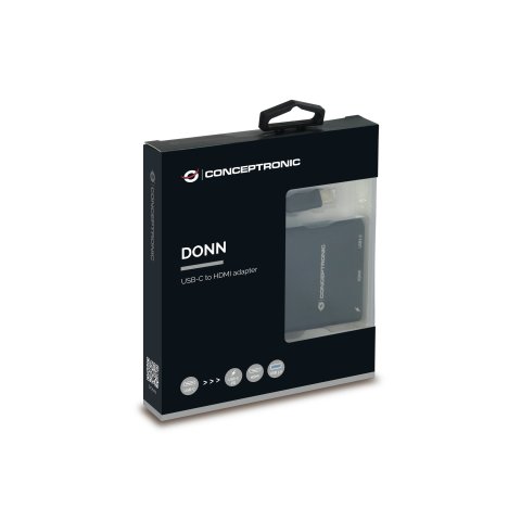 Docking Usb-c Conceptronic Donn01b A 1xhdmi Hembra 1xusb-c Pd 60w 1xusb-a Cable 0,15cm