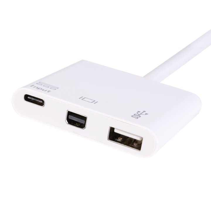 Adaptador Usb-c Equip 133463 A 1xmini Displayport 1xusb-a 3.0 1xusb-c Pd 60w