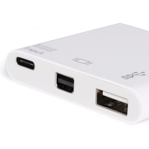Adaptador Usb-c Equip 133463 A 1xmini Displayport 1xusb-a 3.0 1xusb-c Pd 60w