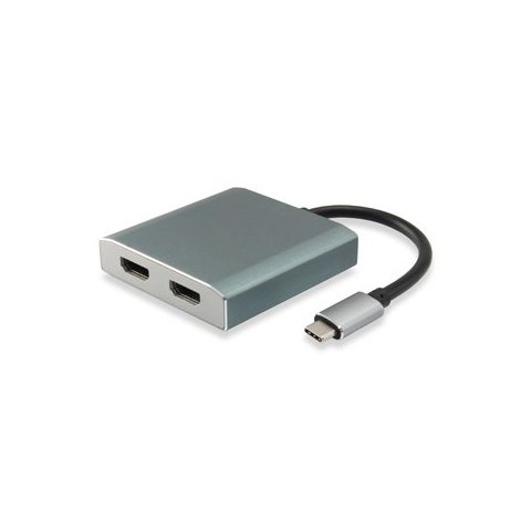 Adaptador Usb-c Equip 133464 A 2xhdmi (0.15cm) 4k