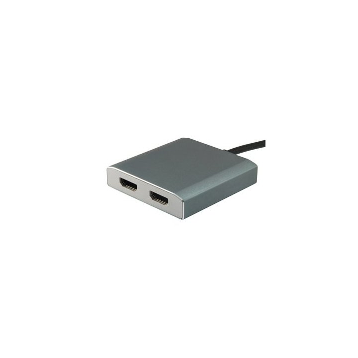 Adaptador Usb-c Equip 133464 A 2xhdmi (0.15cm) 4k