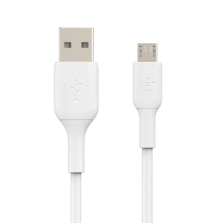 Cable Belkin Cab005bt1mwh Usb-a A Micro-usb Boost Charge™ 1m  3.3ft Color Blanco