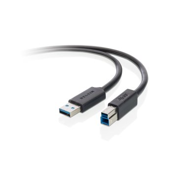 Cable Belkin F3u159b06 Usb 3.0 A - B 1.8m