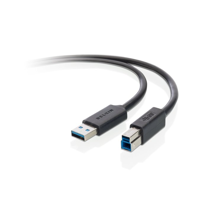 Cable Belkin F3u159b06 Usb 3.0 A - B 1.8m