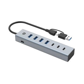 Hub Usb 3.0 Conceptronic Hubbies20g 7 Puertos Usb-c A 3xusb-c 4xusb-a 2