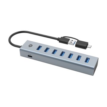 Hub Usb 3.0 Conceptronic Hubbies21g 7 Puertos  Usb-c A  7xusb-a 2