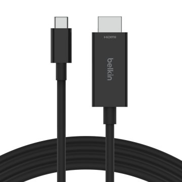 Cable Hdmi Belkin Avc012bt2mbk Hdmi 2.1 Macho A Usb-c Macho Pasivo 2m Displaypor Alt Mode